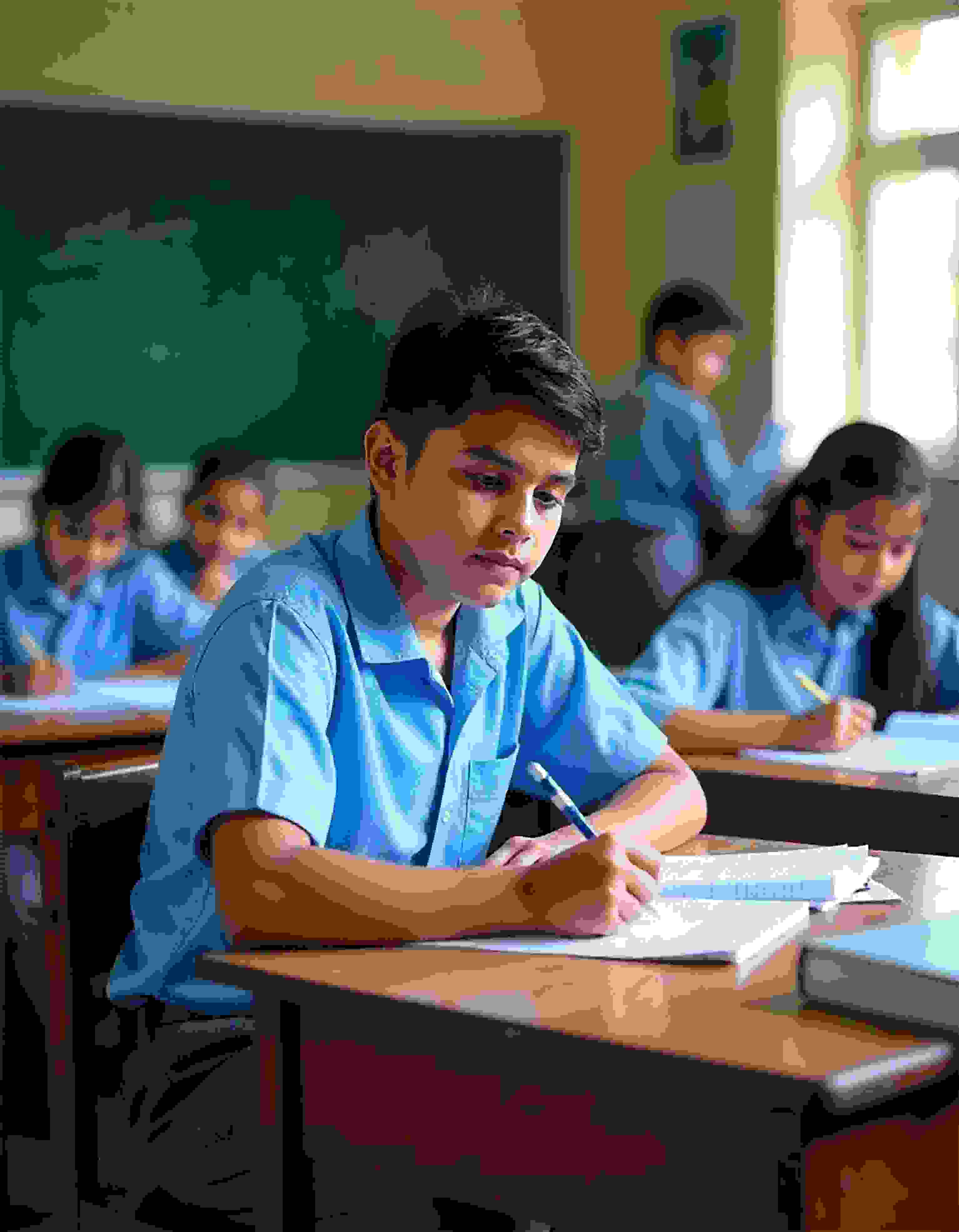 Three people are standing